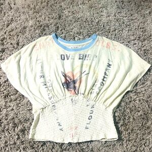 Free People - We The Free, Sz. M Love Bird Micro Terry Top